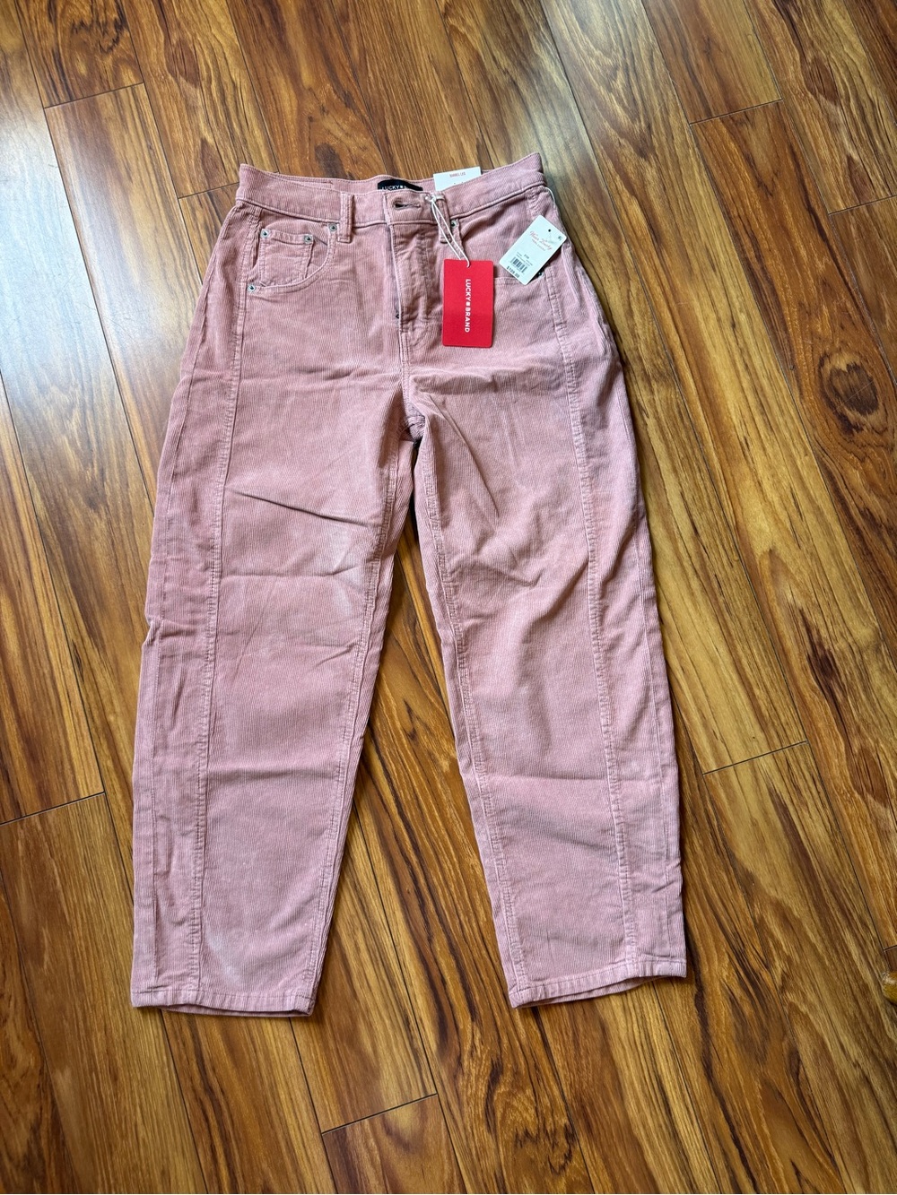 Lucky Brand women’s Corduroy Pants in Dusty Pink